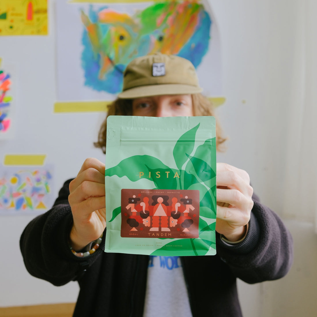 Marc-Olivier Lamothe : Une touche artistique unique pour le café Tandem