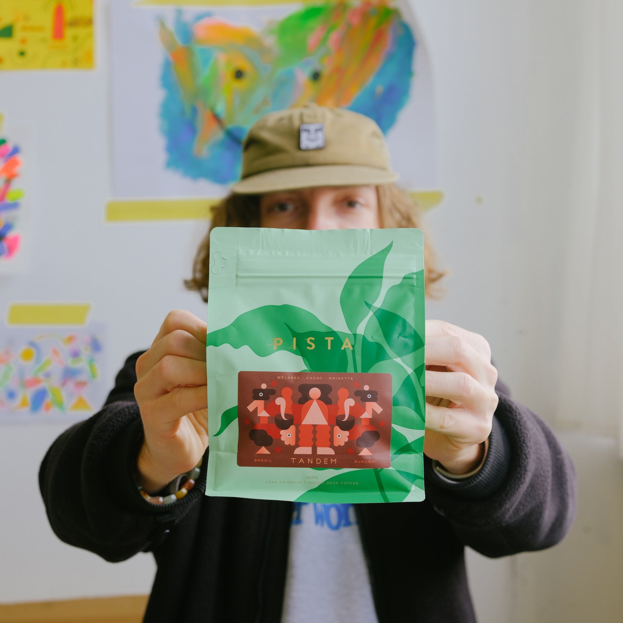 Marc-Olivier Lamothe : Une touche artistique unique pour le café Tandem