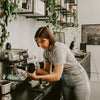 Espresso and latte art