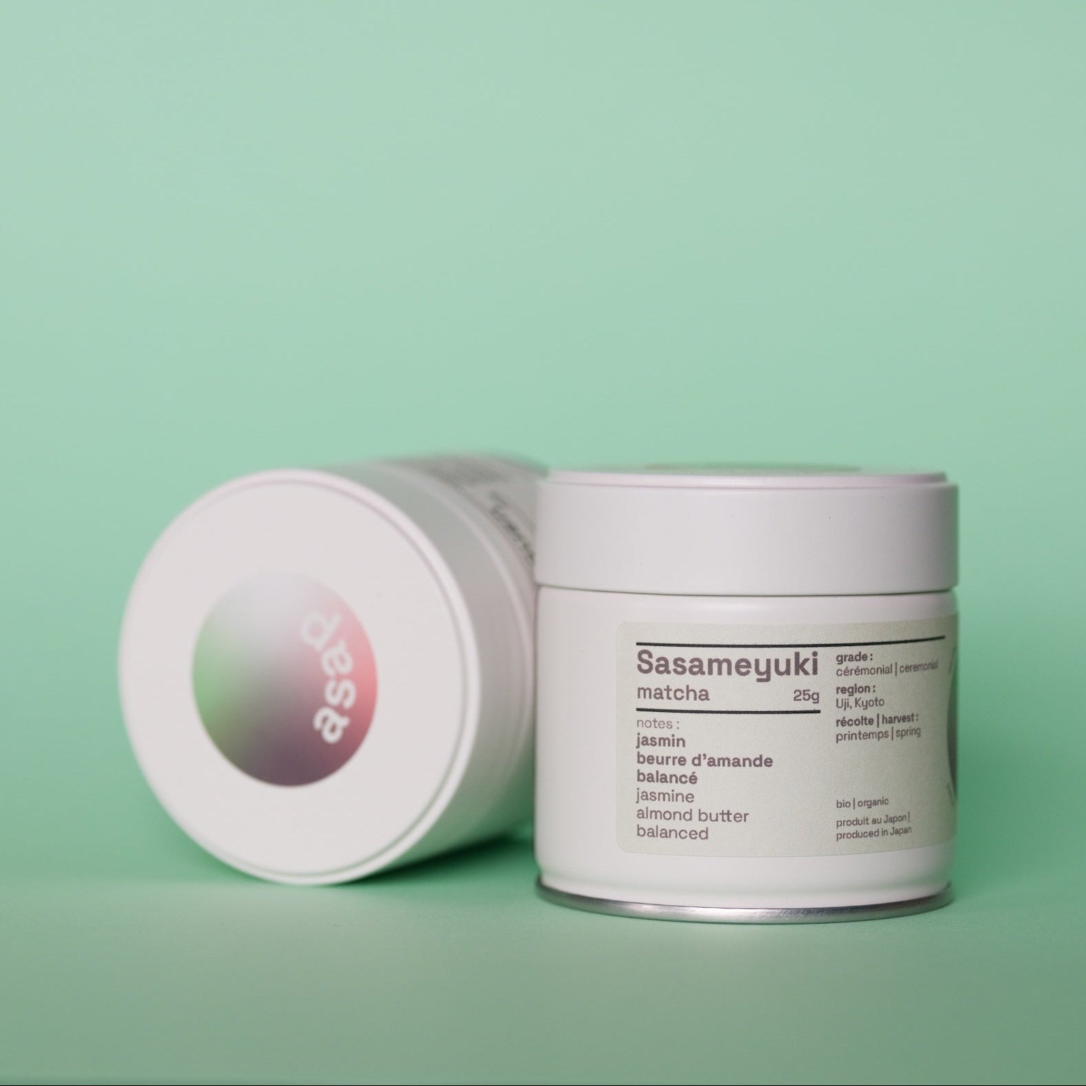 Asap - Matcha Sasameyuki bio