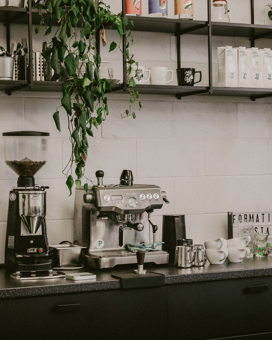 Espresso and latte art