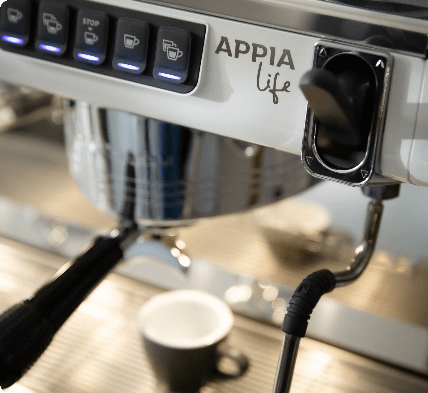Nuova Simonelli — Appia Life Vol 2 GR · 220V (noir, blanc ou rouge · tall ou low)
